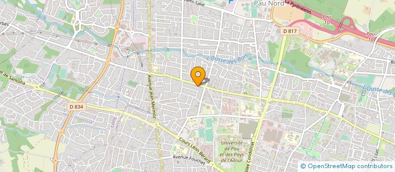 localisation de l'entreprise MONSIEUR PHILIPPE ROMET à PAU