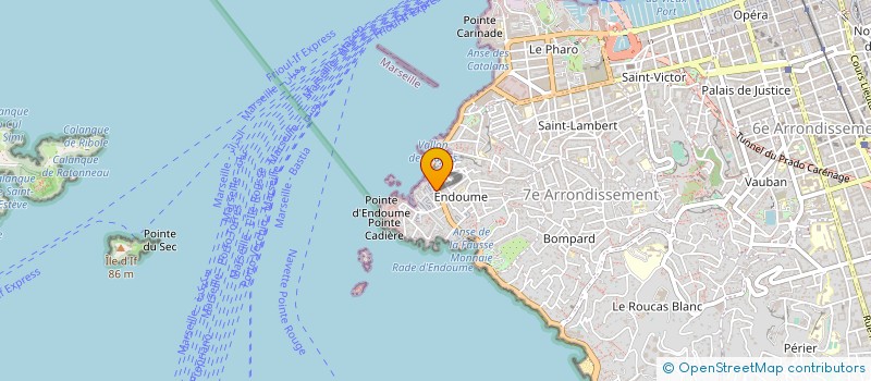 localisation de l'entreprise MONSIEUR PHILIPPE ROMI à MARSEILLE