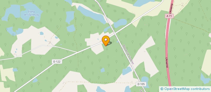 localisation de l'entreprise MONSIEUR PHILIPPE ROMMEL  SAINT VIATRE