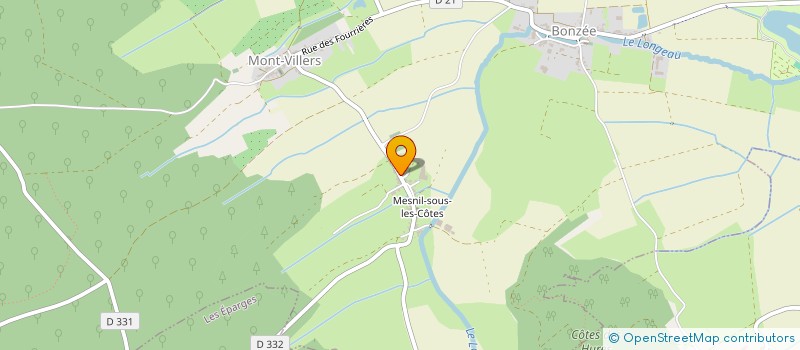 localisation de l'entreprise MONSIEUR PHILIPPE RONCE  BONZEE