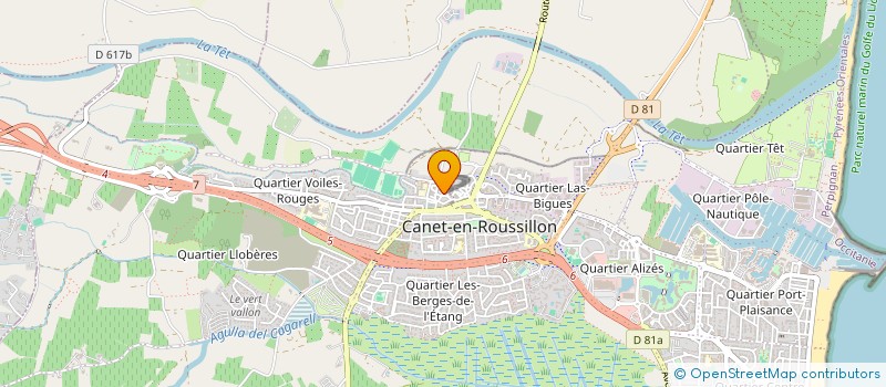 localisation de l'entreprise MONSIEUR PHILIPPE RONDET à CANET-EN-ROUSSILLON