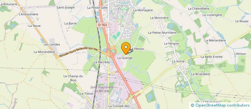 localisation de l'entreprise MONSIEUR PHILIPPE ROPARS à BELLEVIGNY