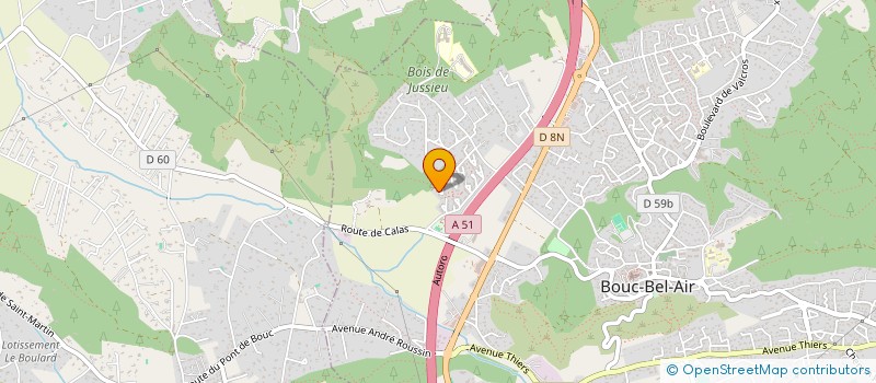 localisation de l'entreprise MONSIEUR PHILIPPE ROSE à BOUC-BEL-AIR