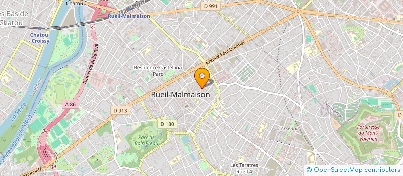 localisation de l'entreprise MONSIEUR PHILIPPE ROSELL  RUEIL-MALMAISON