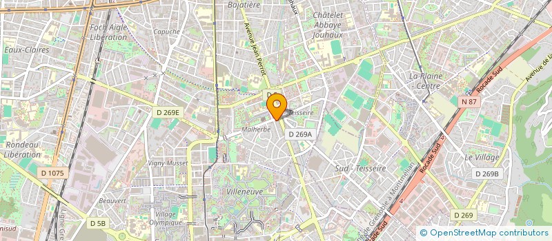 localisation de l'entreprise MONSIEUR PHILIPPE ROSENFELD à GRENOBLE