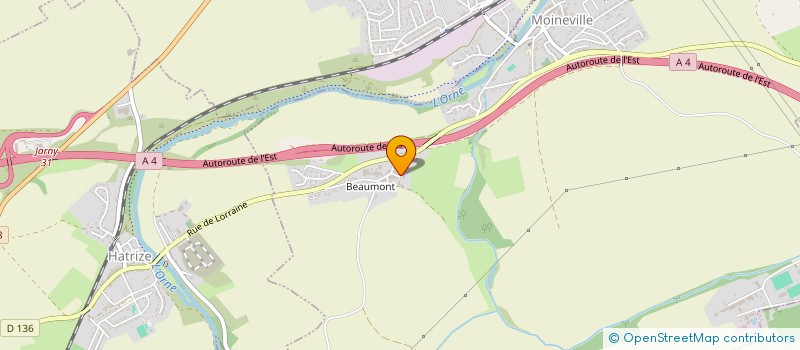 localisation de l'entreprise MONSIEUR PHILIPPE ROSINSKI  MOINEVILLE