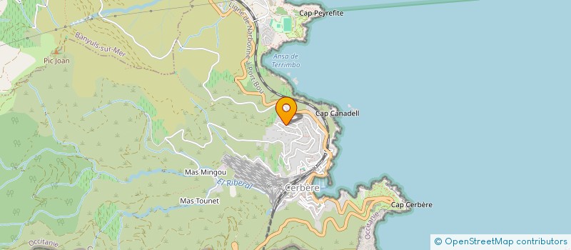 localisation de l'entreprise MONSIEUR PHILIPPE ROSSE  CERBERE