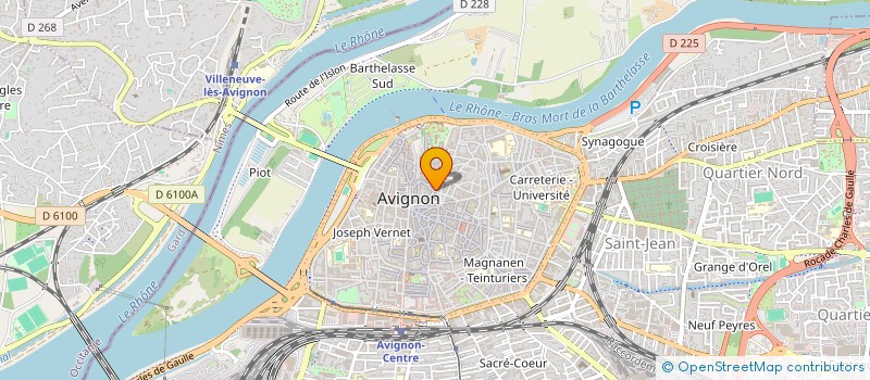 localisation de l'entreprise MONSIEUR PHILIPPE ROSSELLO à AVIGNON