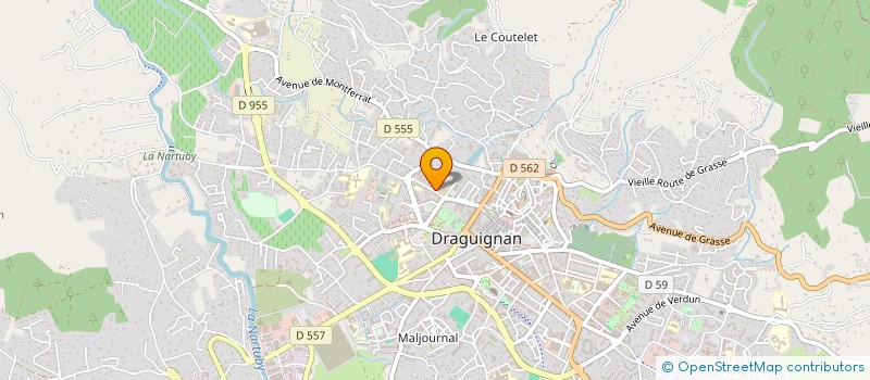 localisation de l'entreprise MONSIEUR PHILIPPE ROSSI à DRAGUIGNAN