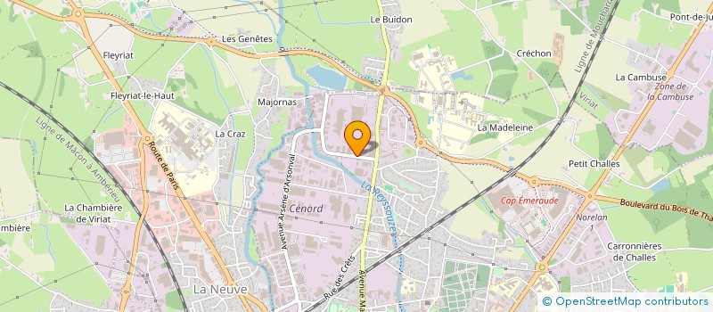 localisation de l'entreprise MONSIEUR PHILIPPE ROSSIGNOL à BOURG-EN-BRESSE