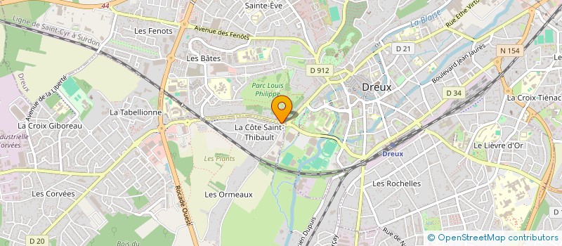 localisation de l'entreprise MONSIEUR PHILIPPE ROST à DREUX
