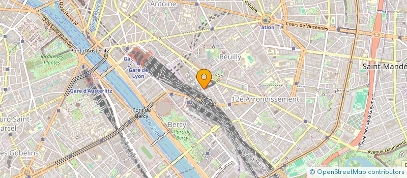 localisation de l'entreprise MONSIEUR PHILIPPE ROTA  PARIS