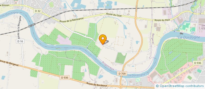 localisation de l'entreprise MONSIEUR PHILIPPE ROUBY  PRIGONRIEUX