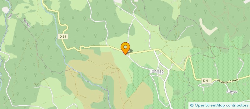 localisation de l'entreprise MONSIEUR PHILIPPE ROUCAN  LACAPELLE-SEGALAR