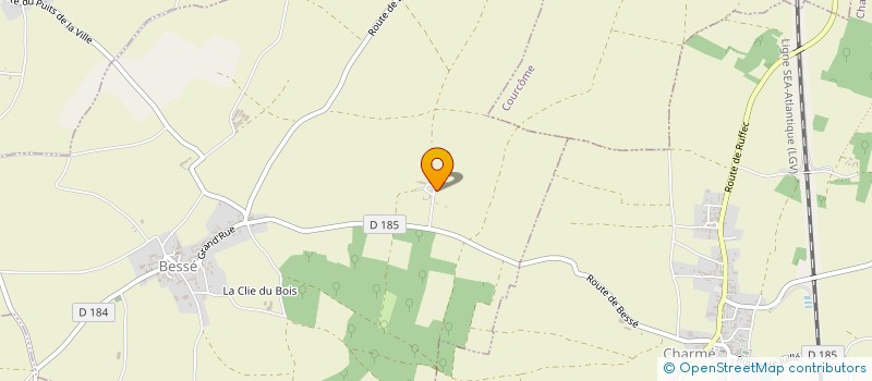 localisation de l'entreprise MONSIEUR PHILIPPE ROUHAUD à BESSE