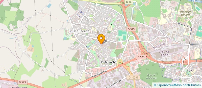localisation de l'entreprise MONSIEUR PHILIPPE ROULIERE à SAINT-LEGER-DE-LINIERES