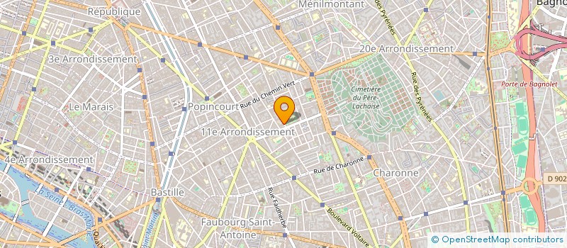 localisation de l'entreprise MONSIEUR PHILIPPE ROUSSARD à PARIS