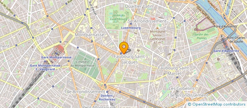 localisation de l'entreprise MONSIEUR PHILIPPE ROUSSEAU à PARIS