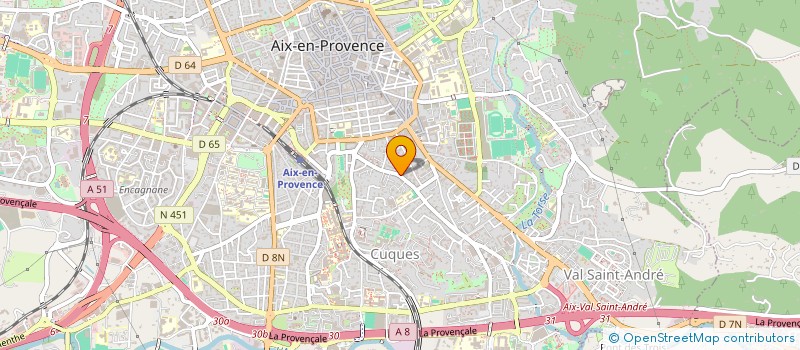localisation de l'entreprise MONSIEUR PHILIPPE ROUSSEAU à AIX-EN-PROVENCE