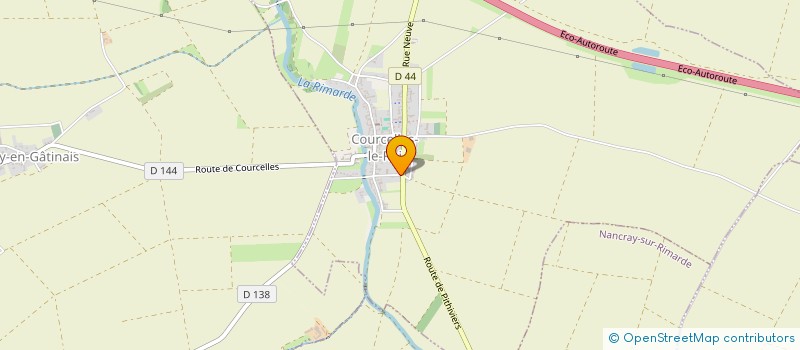 localisation de l'entreprise MONSIEUR PHILIPPE ROUSSEAU à COURCELLES-LE-ROI
