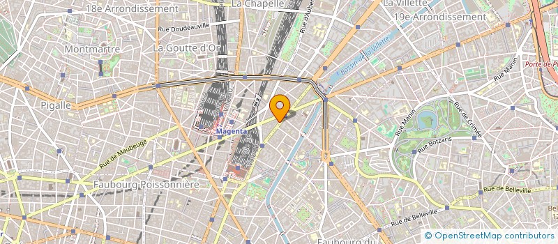 localisation de l'entreprise MONSIEUR PHILIPPE ROUSSEAU  PARIS