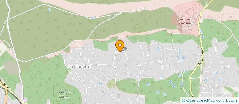 localisation de l'entreprise MONSIEUR PHILIPPE ROUSSEL  NIMES