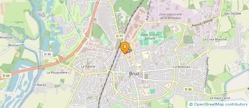 localisation de l'entreprise MONSIEUR PHILIPPE ROUSSEL à BRUZ