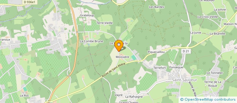 localisation de l'entreprise MONSIEUR PHILIPPE ROUSSEL à SAINT-SAUVEUR
