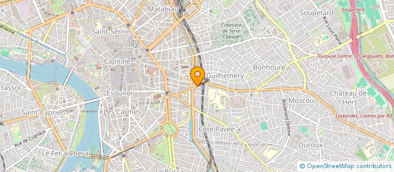 localisation de l'entreprise MONSIEUR PHILIPPE ROUSSELY à TOULOUSE