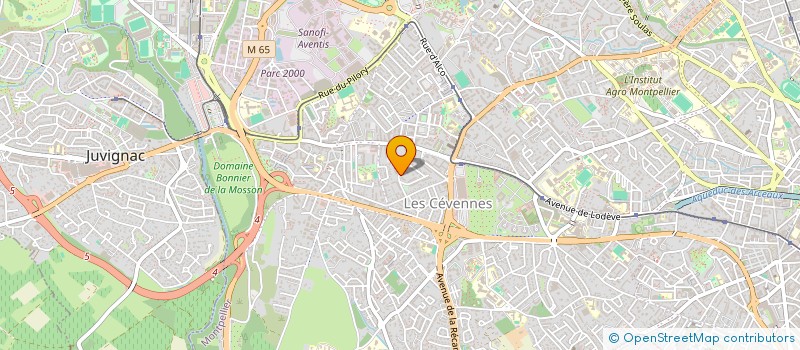 localisation de l'entreprise MONSIEUR PHILIPPE ROUSSET à MONTPELLIER