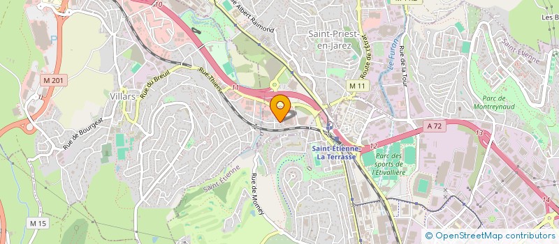 localisation de l'entreprise MONSIEUR PHILIPPE ROUSSON  SAINT-PRIEST-EN-JAREZ