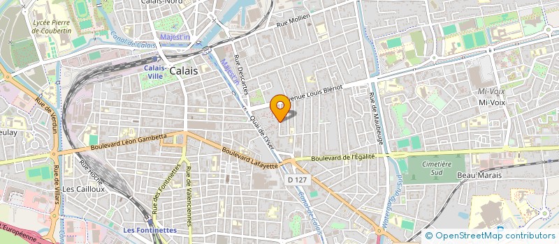 localisation de l'entreprise MONSIEUR PHILIPPE ROUTIER à CALAIS
