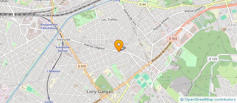 localisation de l'entreprise MONSIEUR PHILIPPE ROUTIER  LIVRY-GARGAN