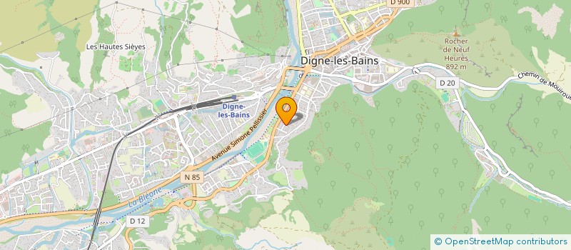 localisation de l'entreprise MONSIEUR PHILIPPE ROUX à DIGNE-LES-BAINS