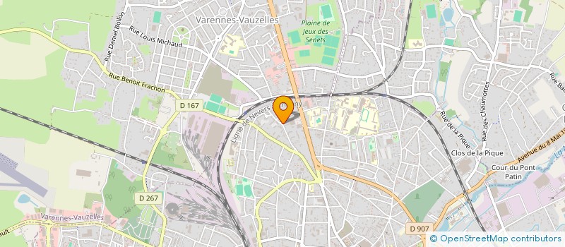 localisation de l'entreprise MONSIEUR PHILIPPE ROUX à NEVERS