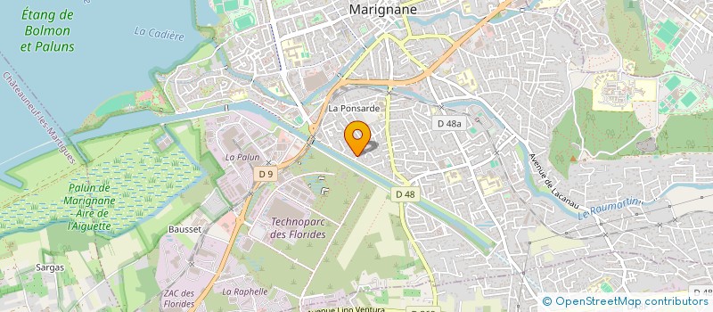 localisation de l'entreprise MONSIEUR PHILIPPE ROUX  MARIGNANE