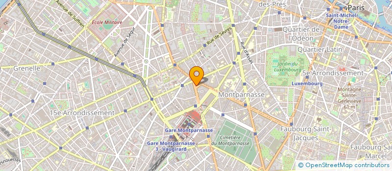 localisation de l'entreprise MONSIEUR PHILIPPE ROVERE  PARIS