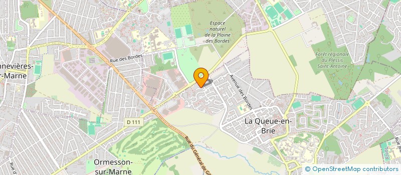 localisation de l'entreprise MONSIEUR PHILIPPE ROY à LA QUEUE-EN-BRIE