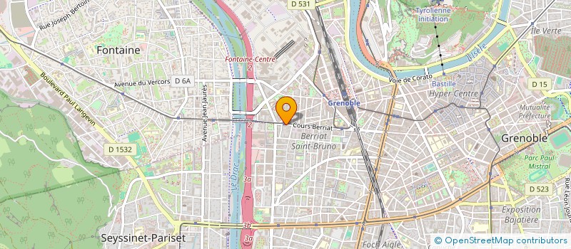 localisation de l'entreprise MONSIEUR PHILIPPE ROZIER à GRENOBLE