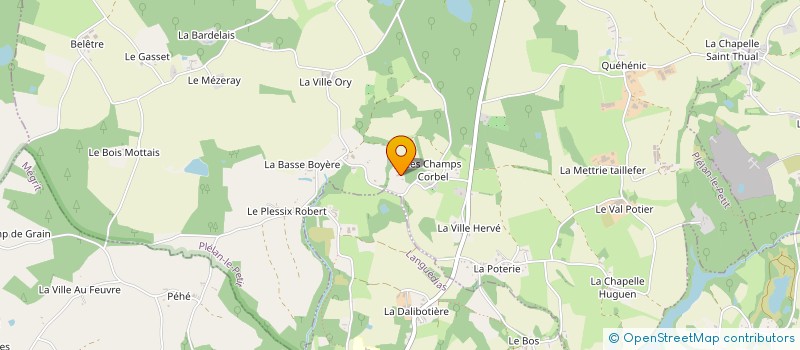 localisation de l'entreprise MONSIEUR PHILIPPE RUAULT  PLELAN-LE-PETIT