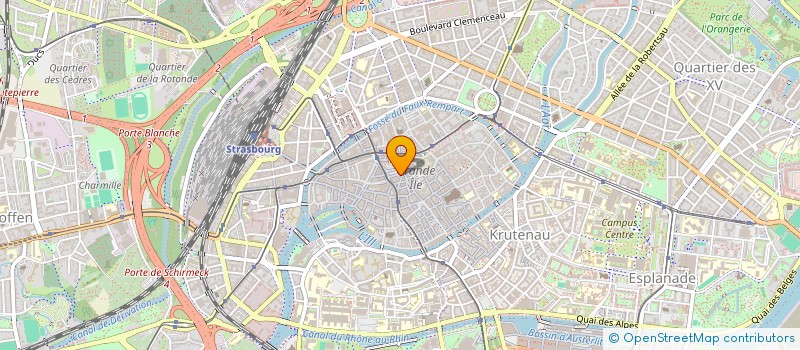 localisation de l'entreprise MONSIEUR PHILIPPE RUBIGNY à STRASBOURG