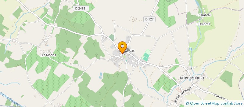 localisation de l'entreprise MONSIEUR PHILIPPE RUDEAUX à MEURSAC