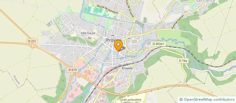 localisation de l'entreprise MONSIEUR PHILIPPE RUDEAUX à CHAUNY