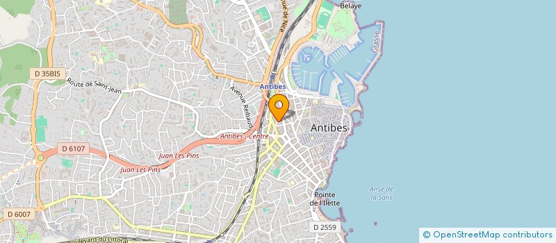 localisation de l'entreprise MONSIEUR PHILIPPE RUDOWICZ à ANTIBES