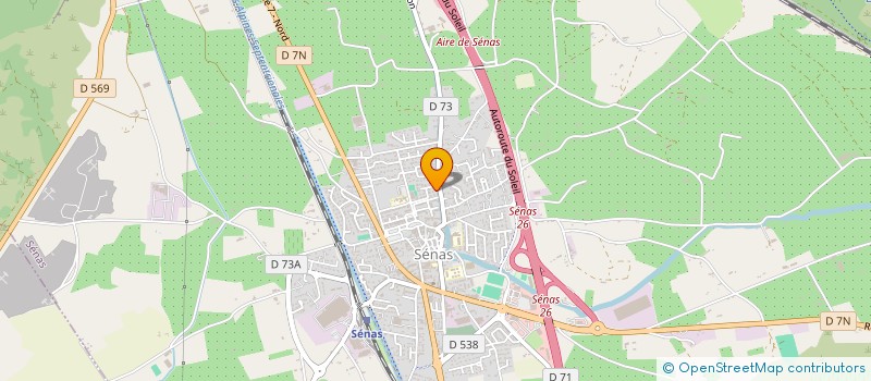 localisation de l'entreprise MONSIEUR PHILIPPE RUIZ à SENAS