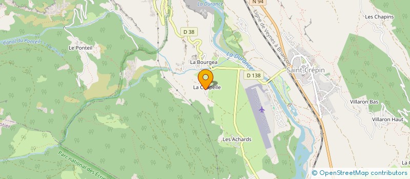 localisation de l'entreprise MONSIEUR PHILIPPE RYDIN  SAINT-CREPIN