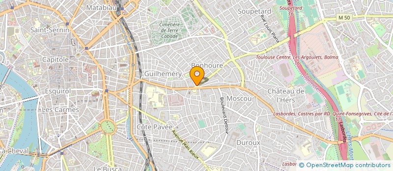 localisation de l'entreprise MONSIEUR PHILIPPE RYTER à TOULOUSE