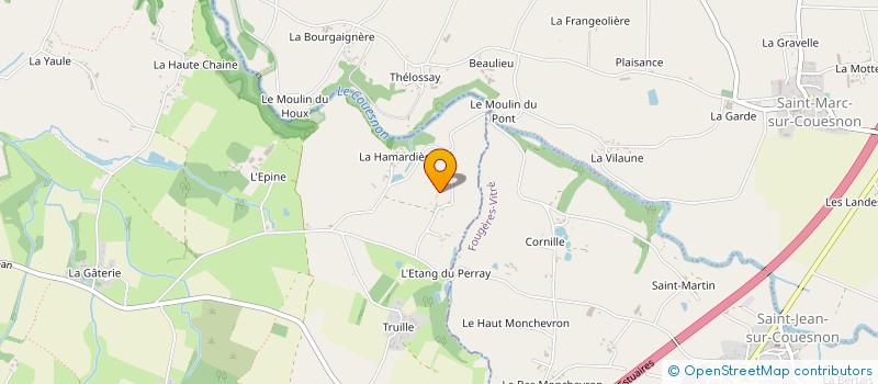 localisation de l'entreprise MONSIEUR PHILIPPE SABATY  MEZIERES-SUR-COUESNON