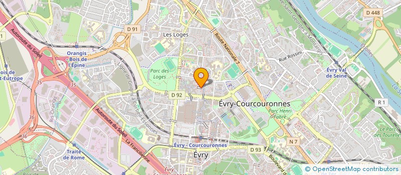 localisation de l'entreprise MONSIEUR PHILIPPE SAGHIR à EVRY-COURCOURONNES