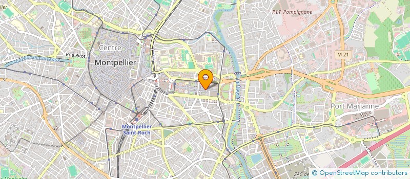 localisation de l'entreprise MONSIEUR PHILIPPE SAINGIER à MONTPELLIER